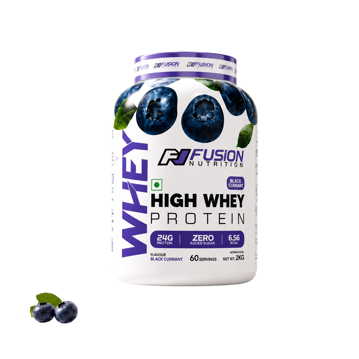 High Whey Protein Black Currant tub