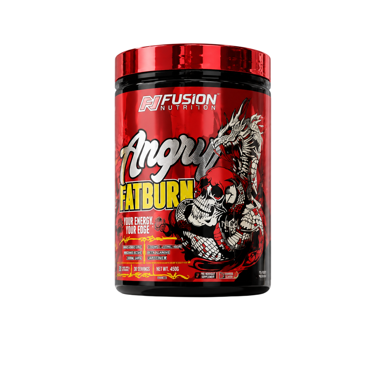 Angry Fatburn capsules bottle