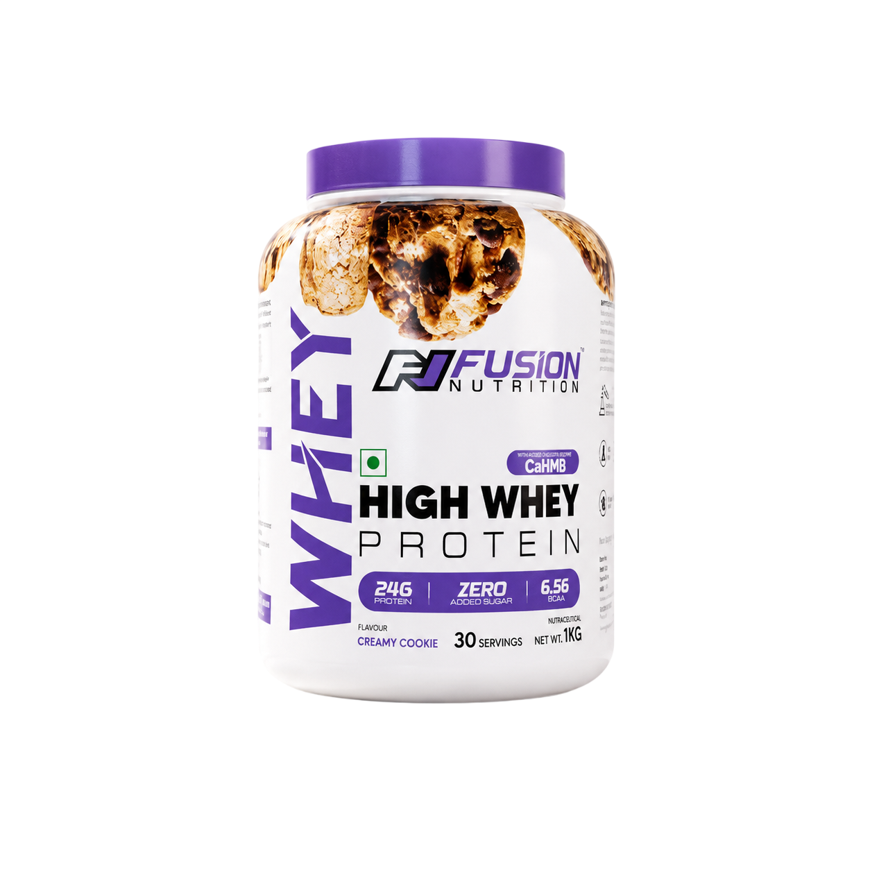 High Whey Protein Creamy Cookie tub